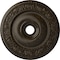 Ekena Millwork Logan Ceiling Medallion (Canopies up to 6 1/8"), 24 1/4"OD x 3 7/8"ID x 2"P, Stone Hearth Crackle CM24LO1SHC - alternate 1